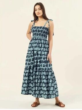 Omika Lana dress in Akola storm